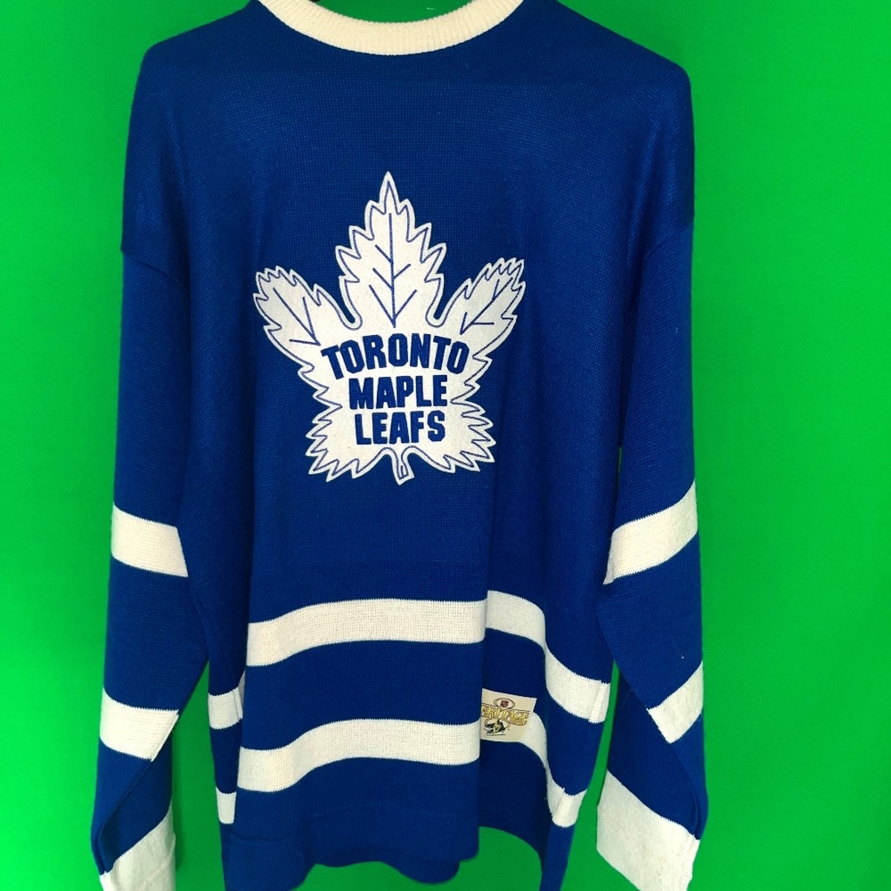 Vintage Toronto Maple Leaf Sweater!!!!!!!! ONE OF A KIND!